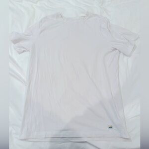Vuori white Pima cotton t-shirt